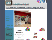 Tablet Screenshot of drk.qc.ca